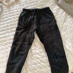 Essentials Black Joggers